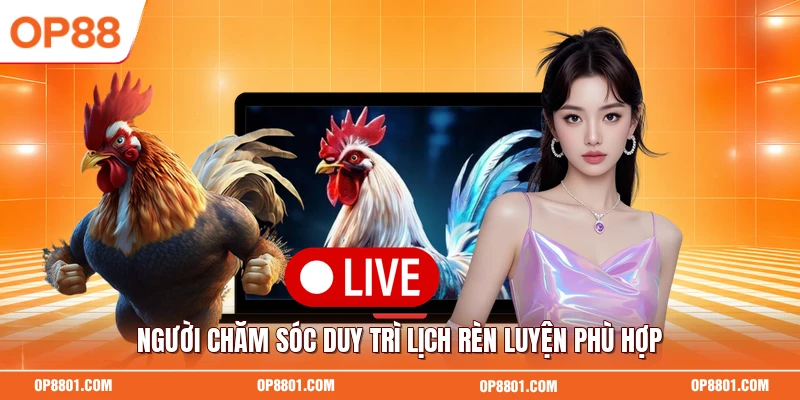 Người chăm sóc duy trì lịch rèn luyện phù hợp