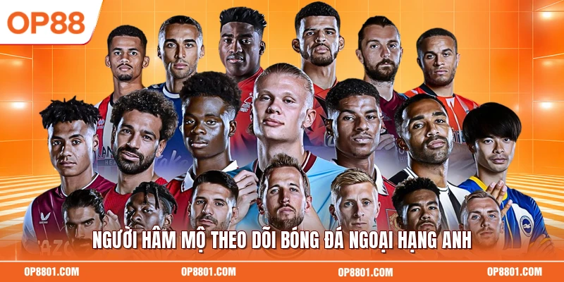 Người hâm mộ theo dõi bóng đá Ngoại Hạng Anh