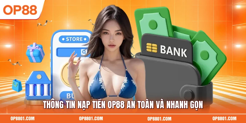 Thông tin nạp tiền OP88 an toàn và nhanh gọn